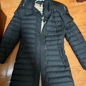 Burberry Brit hooded winterleigh down puffer coat